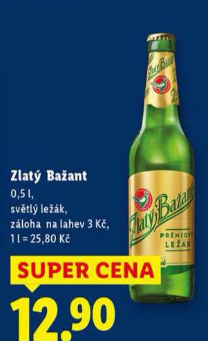 PIVO ZLAT� BA�ANT