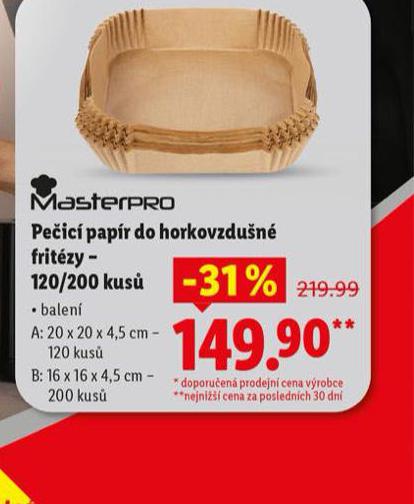 PE��C� PAP�R DO HORKOVZDU�N� FRIT�ZY