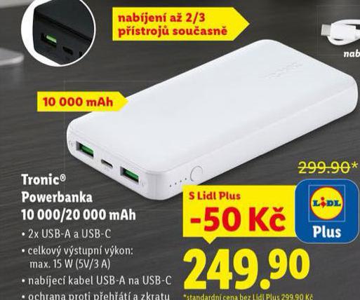 POWERBANKA 10000 mAh
