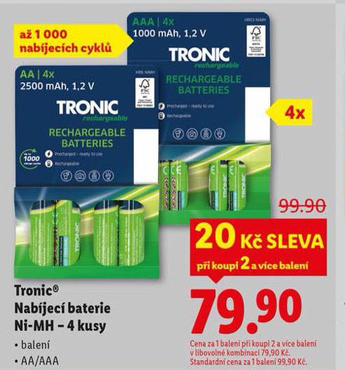 NABÍJECÍ BATERIE NI-MH