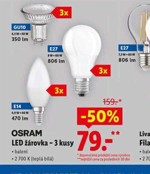 OSRAM LED Z��IVKA