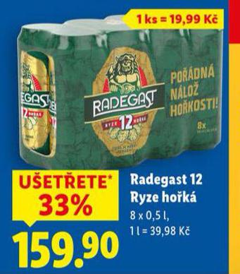 PIVO RADEGAST RYZE HO�K� 12