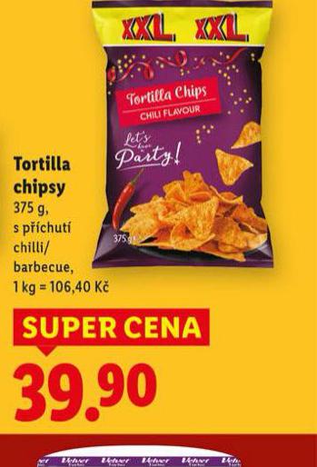 TORTILLA CHIPSY