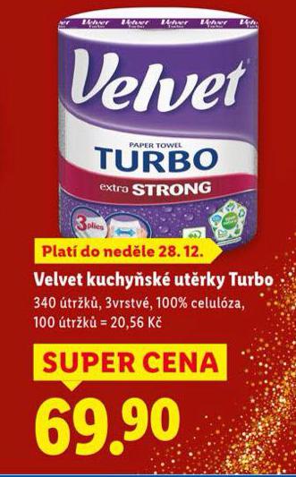 VELVET KUCHY�SK� UT�RKY TURBO