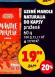 UZEN� MANDLE NATURALIA DO KAPSY