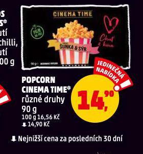 POPCORN CINEMA TIME