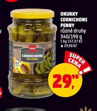 OKURKY CORNICHONS