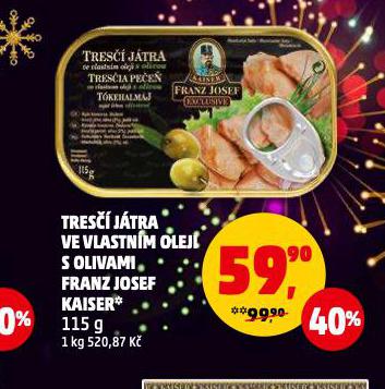 TRES�� J�TRA VE VLASTN�M OLEJI S OLIVAMI FRANZ JOSEF KAISER