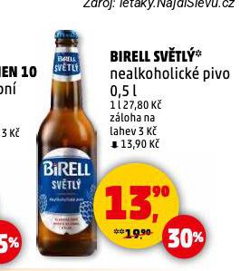 BIRELL NEALKOHOLICK� PIVO
