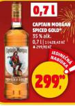 CAPTAIN MORGAN SPICED GOLD
