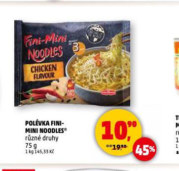 POL�VKA FINI-MINI NOODLES
