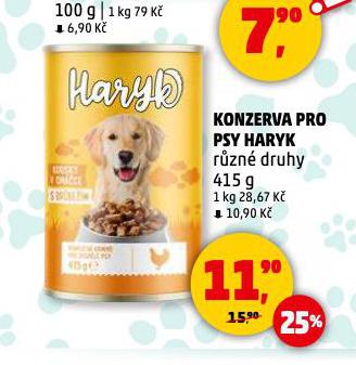 KONZERVA PRO PSY HARYK