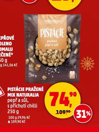 PIST�CIE PRA�EN� MIX NATURALIA