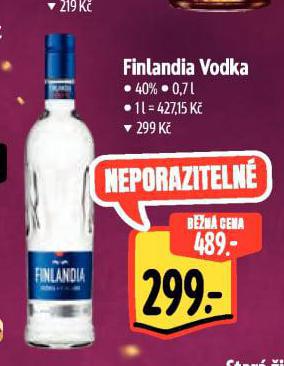 FINLANDIA VODKA
