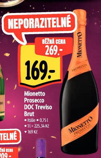MIONETTO PROSECCO DOC TREVISO BRUT
