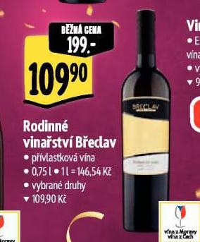 RODINN� VINA�STV� B�ECLAV