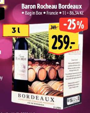 BARON ROCHEAU BORDEAUX