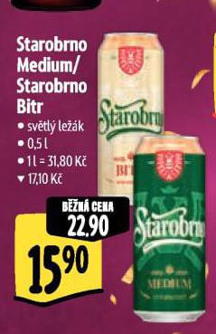 PIVO STAROBRNO MEDIUM