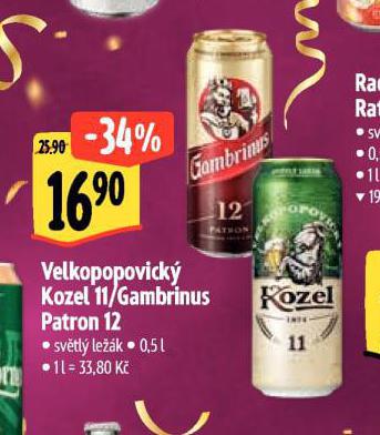 PIVO VELKOPOPOVICK� KOZEL