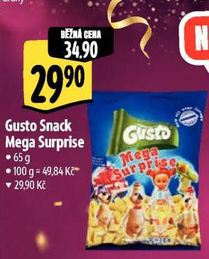 GUSTO SNACK MEGA SURPRISE