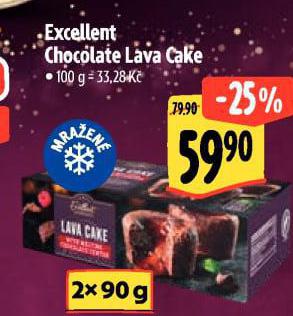 EXCELLENT CHOCOLATE LAVA CAKE