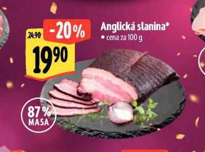 ANGLICK� SLANINA