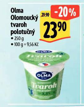 OLMA OLOMOUCK� TVAROH POLOTU�N�