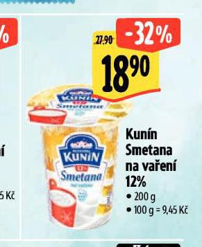 KUN�N SMETANA NA VA�EN� 12%