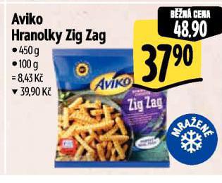 AVIKO HRANOLKY ZIG ZAG