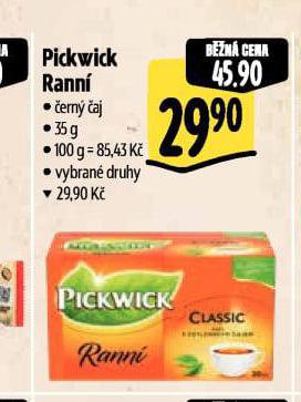 PICKWICK RANN� �AJ