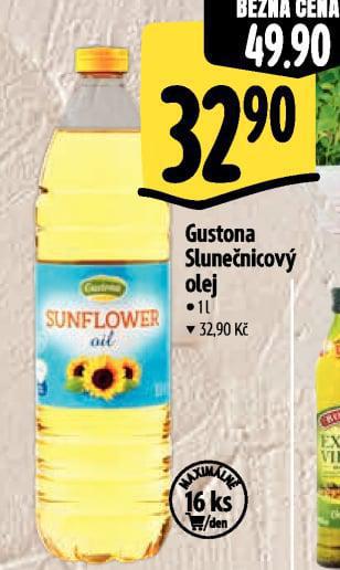 GUSTONA SLUNE�NICOV� OLEJ