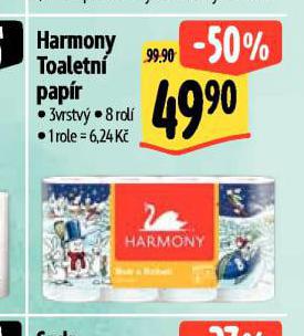 HARMONY TOALETN� PAP�R