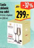 SADA SKLENIC NA SEKT