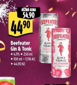 BEEFEATER GIN & TONIC