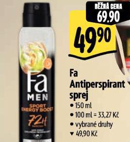 FA ANTIPERSPIRANT