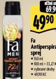 FA ANTIPERSPIRANT