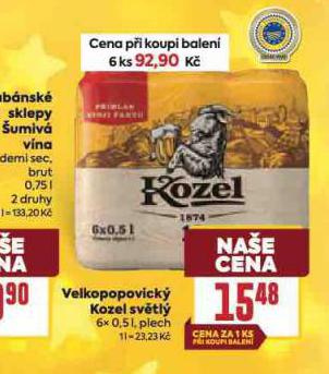 PIVO VELKOPOPOVICK� KOZEL