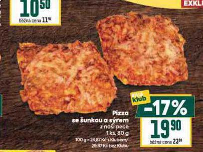 PIZZA SE �UNKOU A S�REM