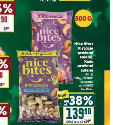 NICE BITES PIST�CIE PRA�EN� SOLEN�