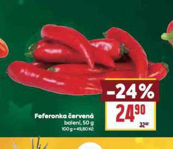 FEFERONKA �ERVEN�