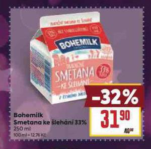 BOHEMILK SMETANA KE �LEH�N�