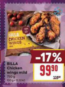 CHICKEN WINGS MILD
