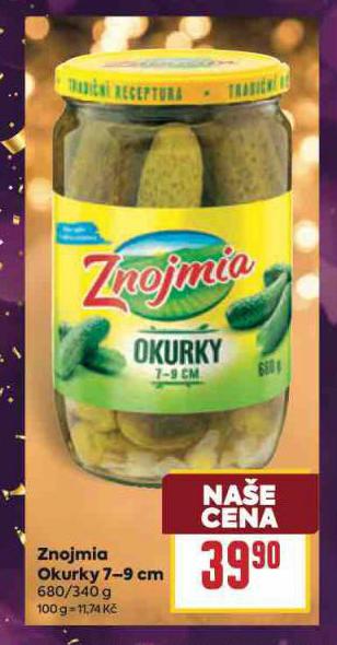 ZNOJMIA OKURKY