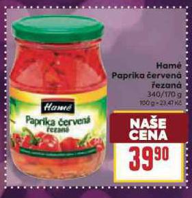 HAM� PAPRIKA �ERVEN�