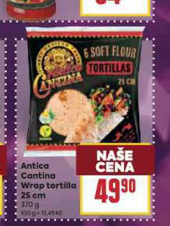 ANTICA CANTINA WRAP TORTILLA