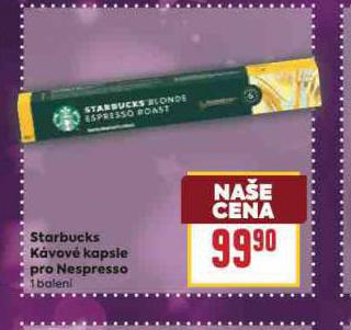 STARBUCKS K�VOV� KAPSLE
