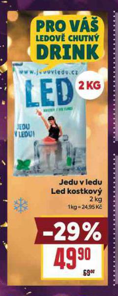 JEDU V LEDU LED KOSTKOV�