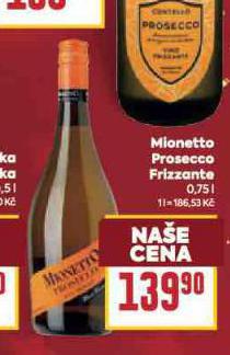 MIONETTO PROSECCO FRIZZANTE