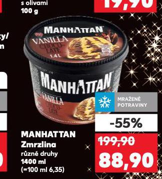 MANHATTAN ZMRZLINA