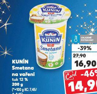 KUN�N SMETANA NA VA�EN�